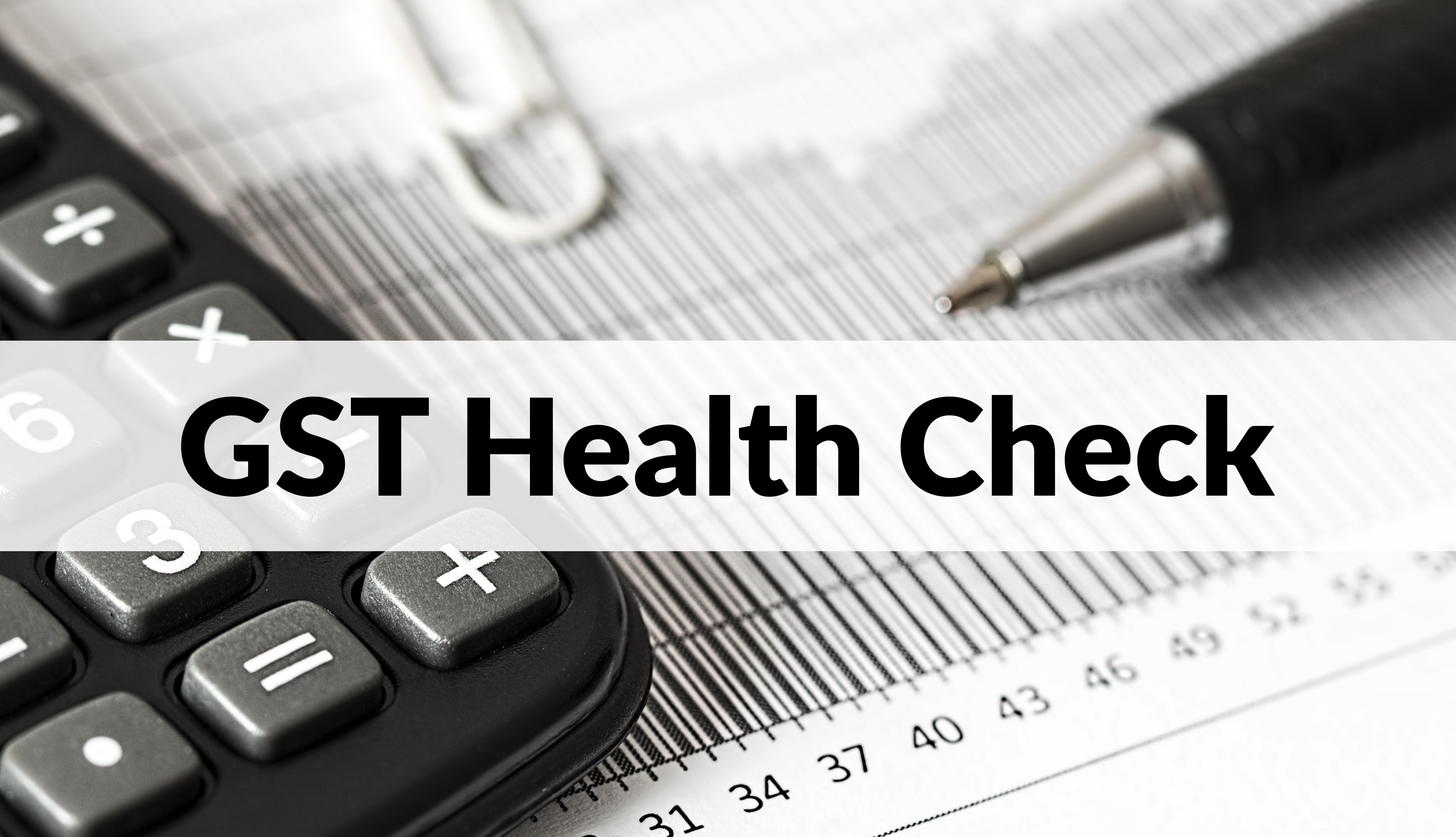 GST Health Checkup Report Services Tax Advisory Specialist ASC Group